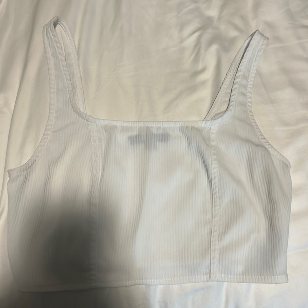 Corset like crop top